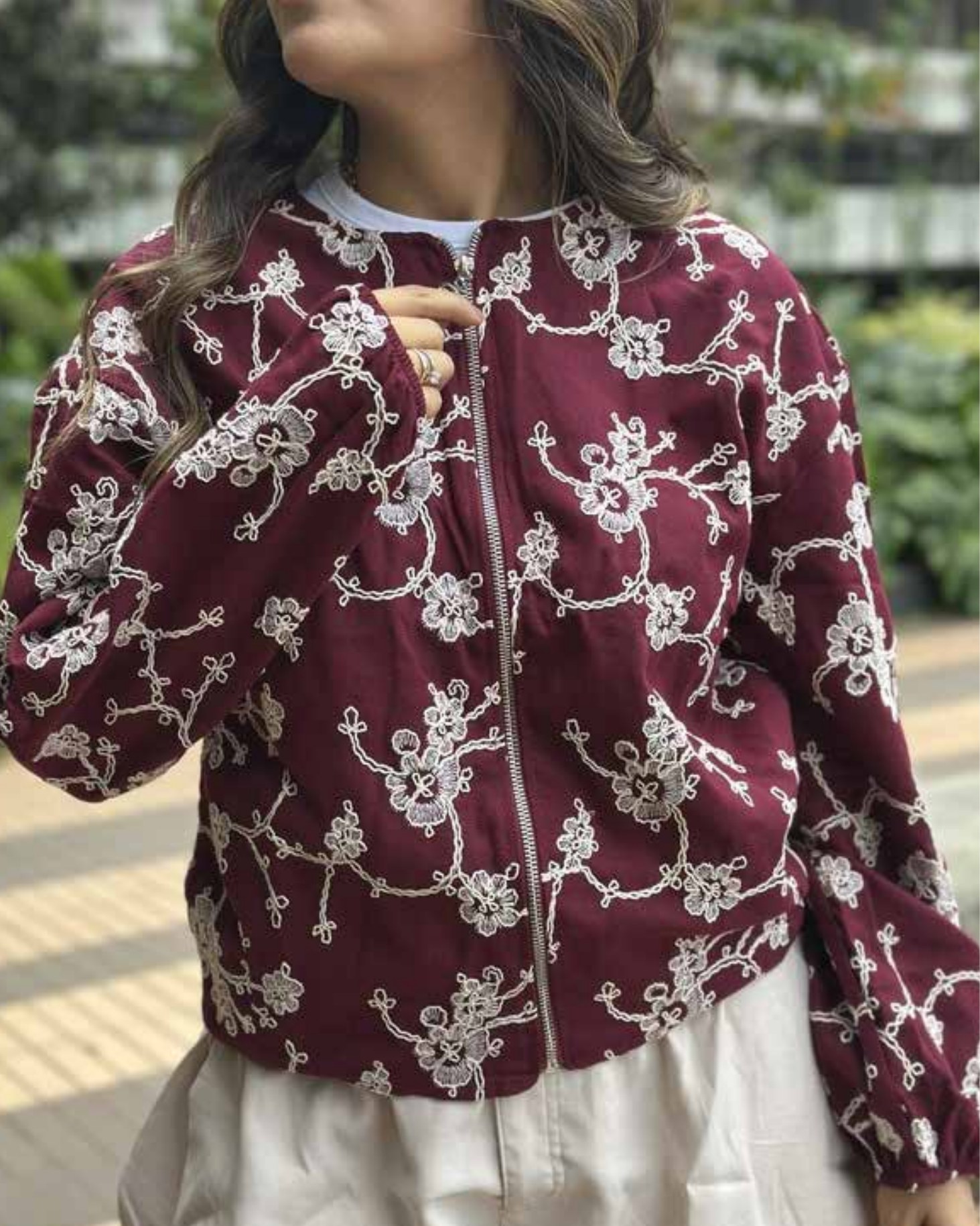 Chaqueta Carmesi