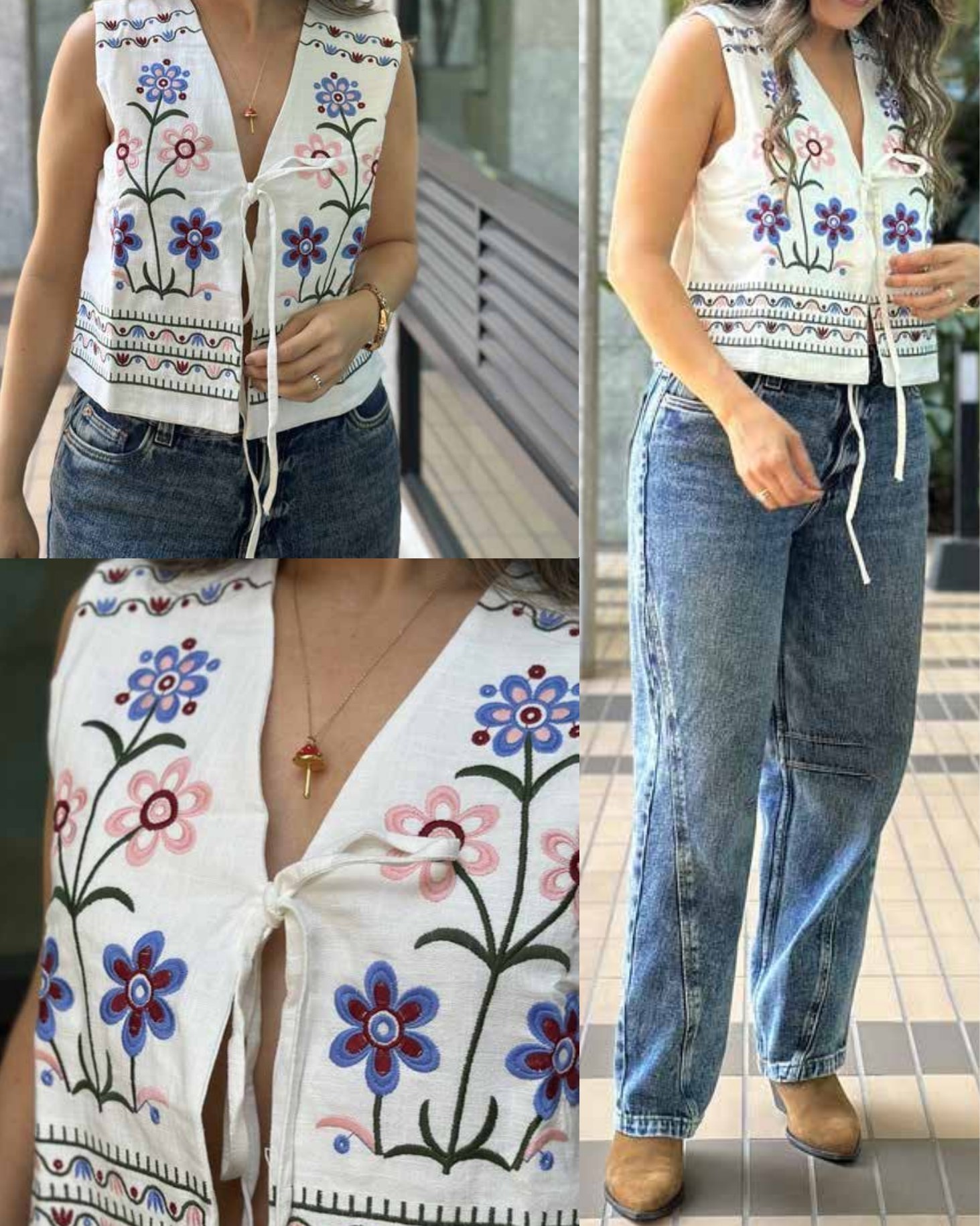 Chaleco Flora